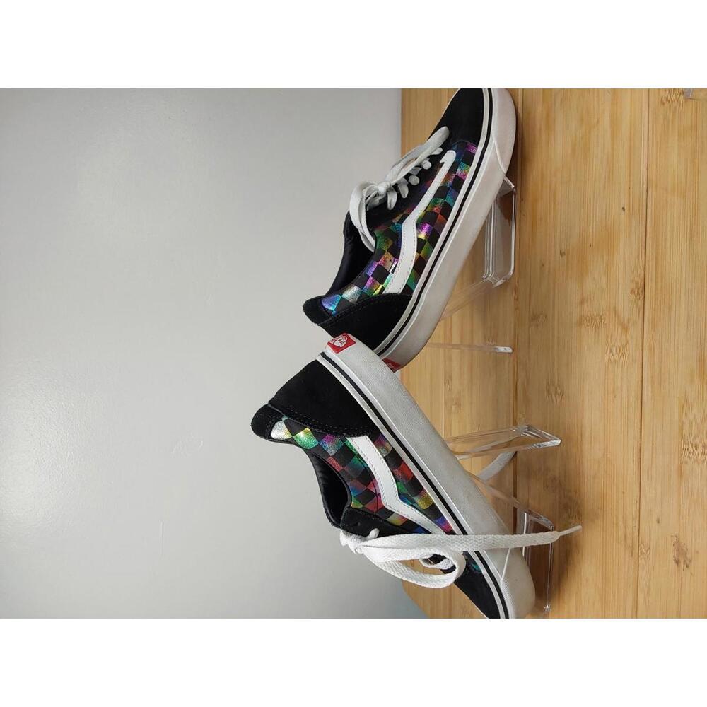 Vans Authentic Multicolor Checkered Sneakers - image 4